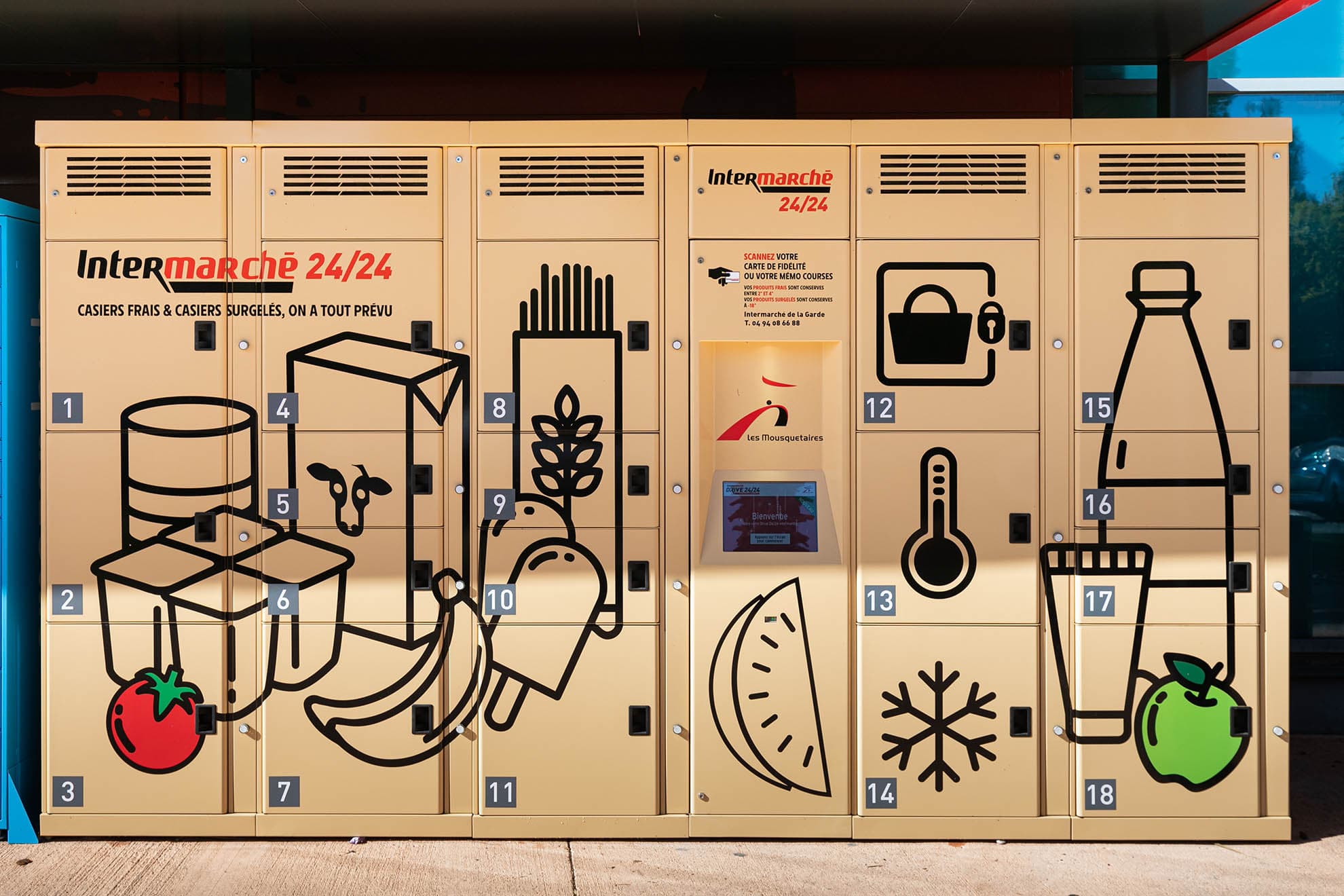Click & Collect Grocery Lockers
