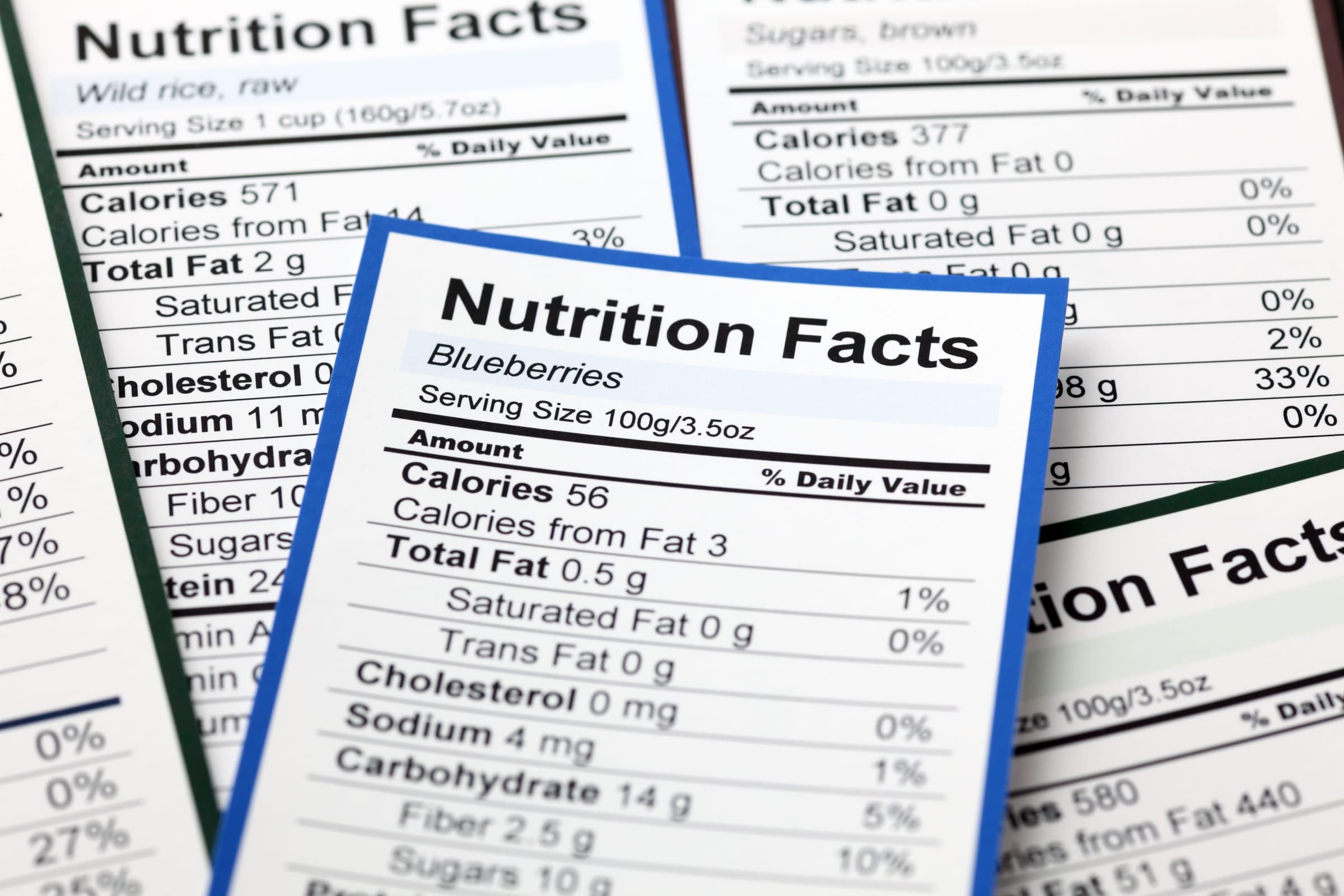 High Fat, Sugar, and Salt Labelling