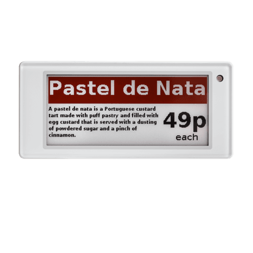 shelf talker