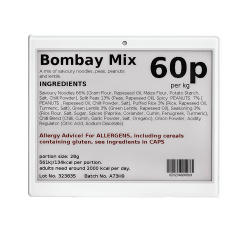 shelf talker